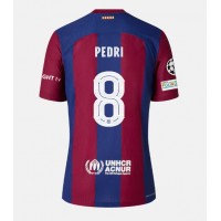 Dres Barcelona Pedri Gonzalez #8 Domaci 2023-24 Kratak Rukav